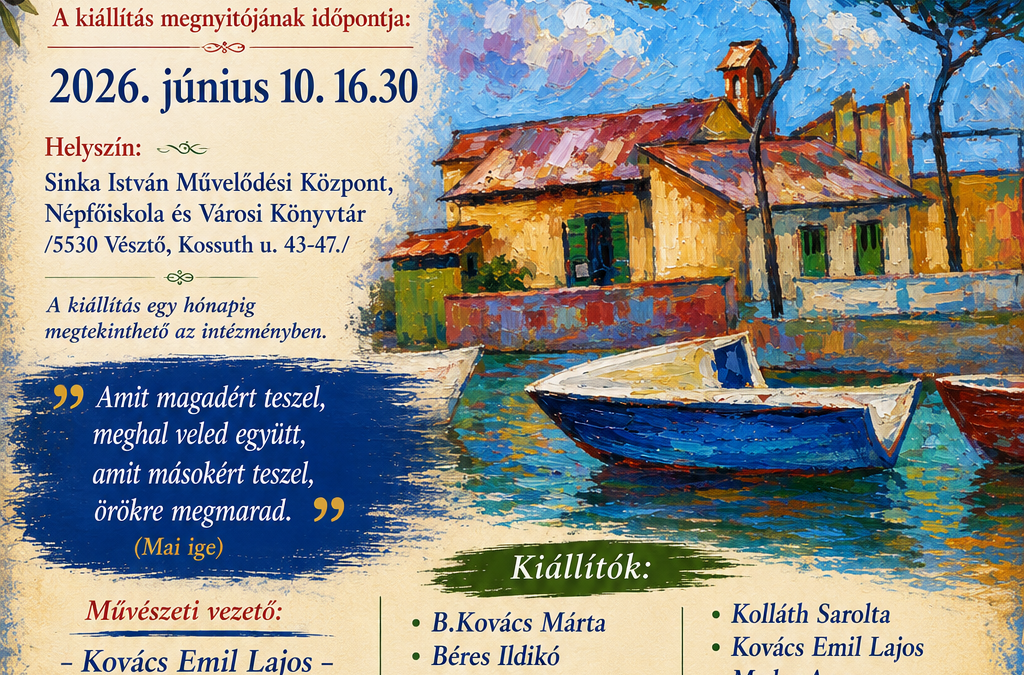06.10. Mediterrán Alkotók kiállítása
